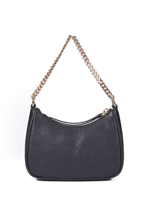 JET SET CHARM SHOULDER BAG IN BLACK LEATHER MICHAEL KORS | 32F3GT9C1L001